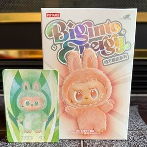 New 100% Authentic “The Monsters” Big Into Energy Labubu in Serenity ✨